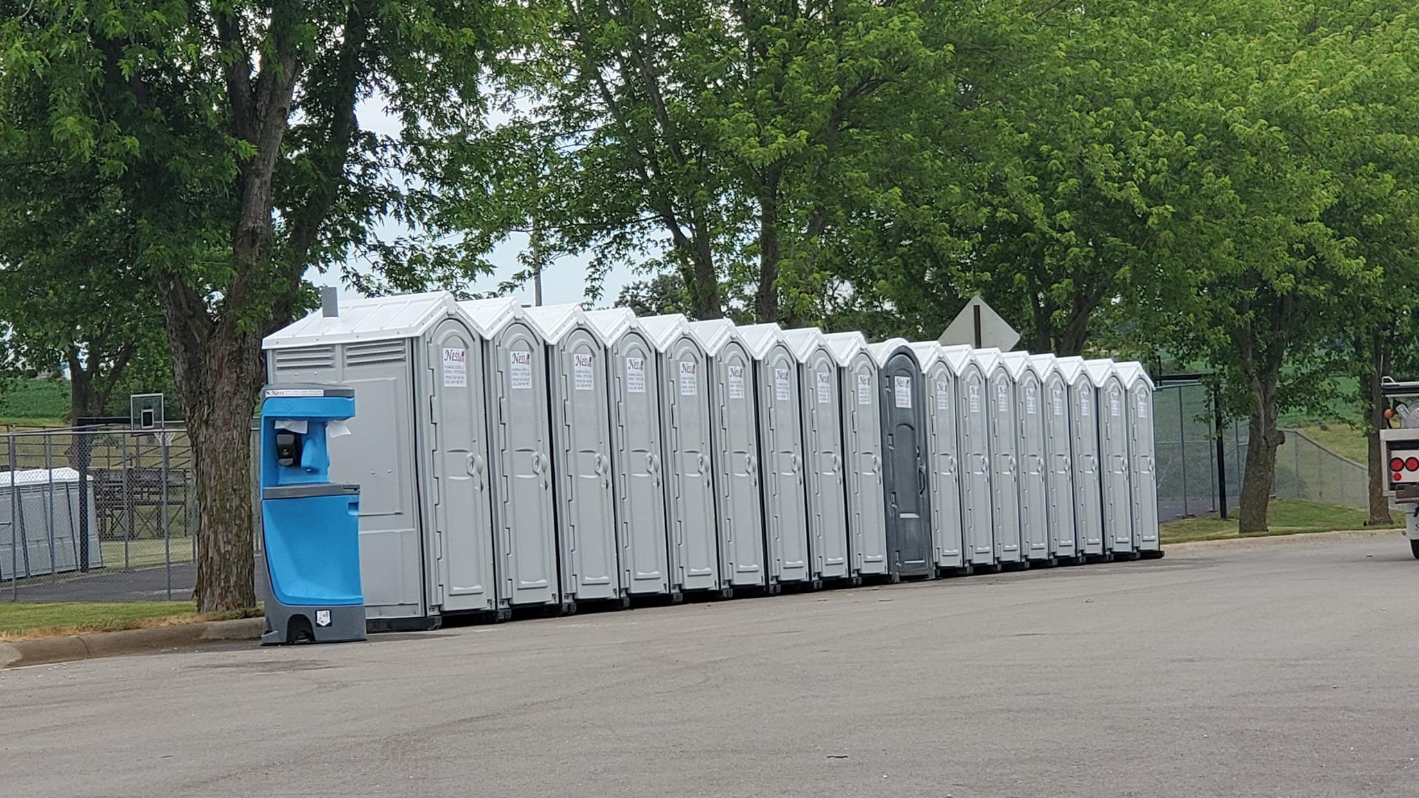 Portable toilet rentals in Kansas City